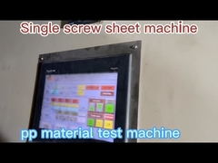 전기 가열 물 냉각 연속 플라스틱 extruder 기계