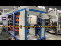 3개의 스테이션의 긍정 및 부정 압력 통합 기계