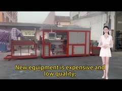 완전 자동 플라스틱 트레이 열형 기계