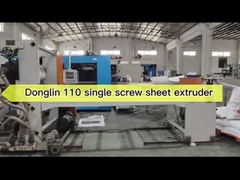 에너지 절감 PP 엽 extruder 기계 플라스틱 extrusion 기계