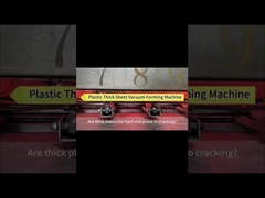 완전 자동 플라스틱 두꺼운 판 진공 형성 기계