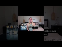 완전 자동 플라스틱 커피 컵 만드는 기계