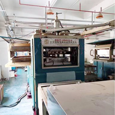 사용 된 8000kg 컵 열형 기계 최대 형성 너비 750mm