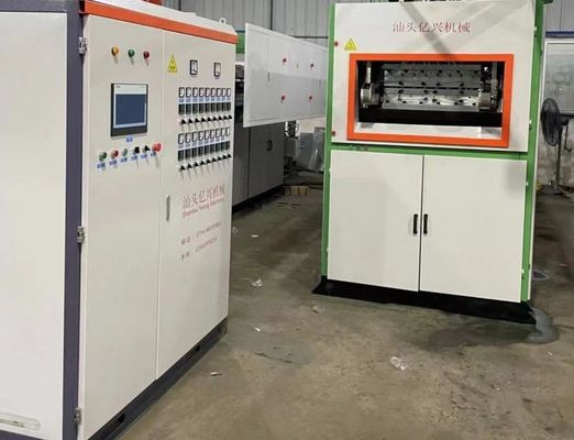 95kW 플라스틱 열형조각 기계 PP PS PET PVC ABS 분해 가능한 재료