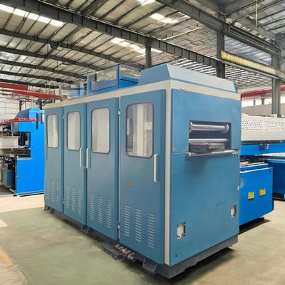 고효율 고출력 플라스틱 컵 제조 기계 7.5KW 난방 시스템과 PLC 제어