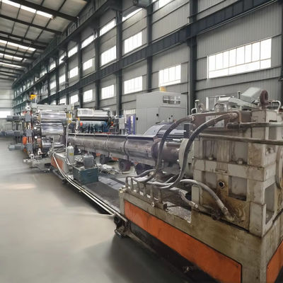 사용 된 작은 플라스틱 재활용 extruder 글로벌 문에서 문 설치 및 디버깅, 작동하기 쉬운 플라스틱 extruder 기계