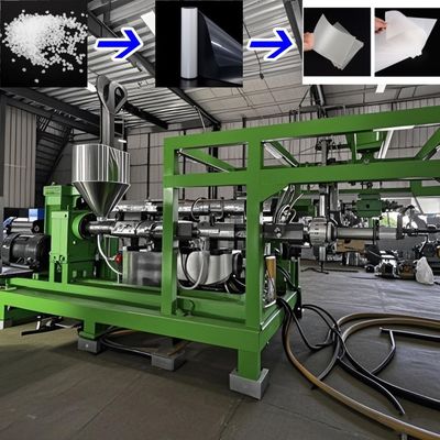 에너지 절감 및 환경 친화적 인 플라스틱 엽 extruder