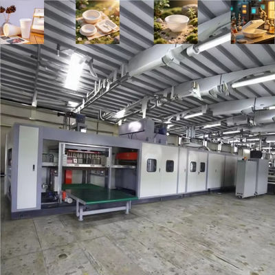 Fully Automatic PS Foam Disposable Lunch Box Making Machine 