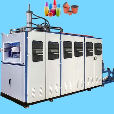 완전히 자동 아이스크림 컵 플라스틱 열형 기계