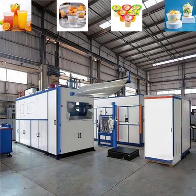 완전 자동 사용 된 플라스틱 꽃 냄비 만드는 기계
