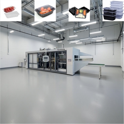 식품 용기용 플라스틱 열성형기 - 자동 & 효율